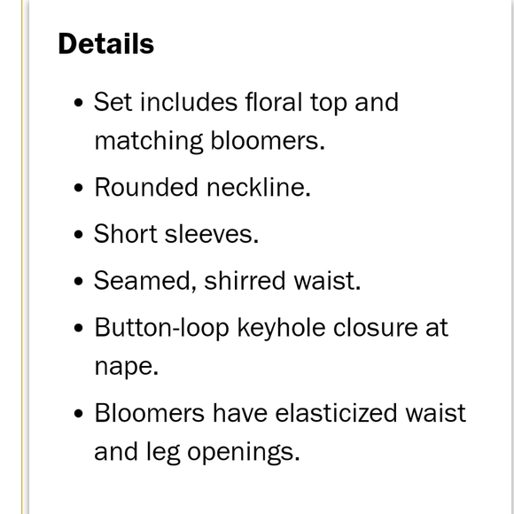 Flor Flutter Sleeve Top and Bloomer Set 🌸 - Picture 6 of 7